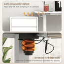 Vinsetto Adjustable Desk, Electric Standing Desk For Home Office, White