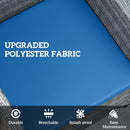 Outsunny 3PCs Rattan Garden Seat Cushions Pads for Patio Furniture Green