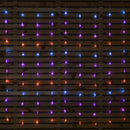 1.2m x 1.2m Light up FlexiBrights Christmas Tree Curtain Lights with 108 Rainbow LEDs