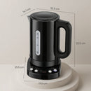 HOMCOM Electric Kettle, 1.7L Fast Boil, 3kW Water Kettle With Strix Thermost