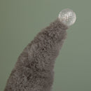35cm Battery Operated Light up Christmas Gonk with Grey Hat & Red Body