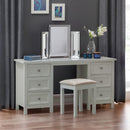 HARBOR DRESSING TABLE - DOVE GREY
