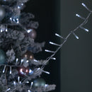 37.5m 1500 LED TreeBrights Christmas String Lights with Timer in White on Clear Cable