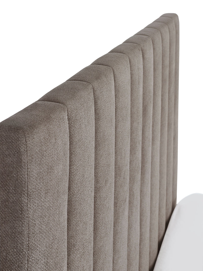 Eloise 150cm King Size Bed - Grey