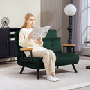 HOMCOM Click Clack 2 Seater Sofa Bed for Living Room, Guest Room