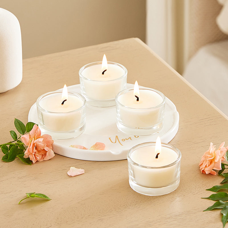 Lifeideas 6Pcs Vegetable Wax Scented Candle Set