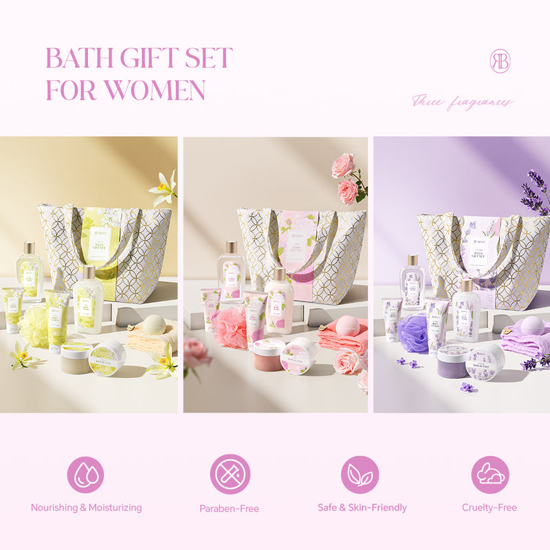 Sheonly 10pcs Scented Spa Bath Gift Set