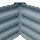 Breeins Outdoor Galvanized Steel Garden Bed
