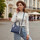 Modishion PU Leather Handbag Shoulder Bag with Adjustable Strap