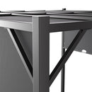 Outdoor Retractable Steel Pergola with Canopy