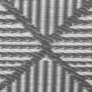 1.5m X 2.1m Alexandria Large Outdoor Alfresco Patio Rug Mat In Grey