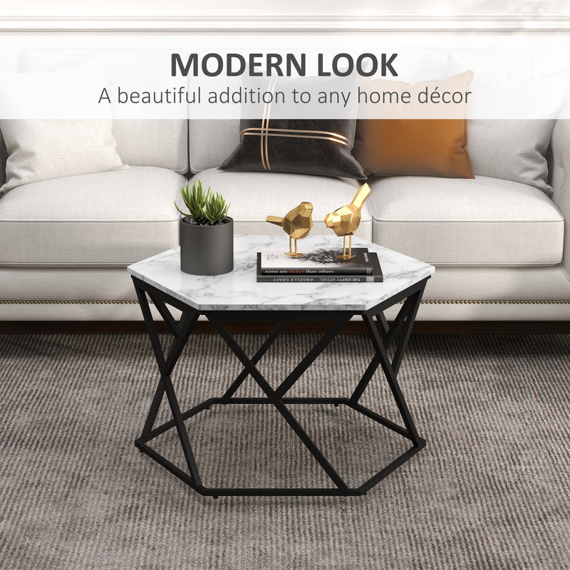 HOMCOM Modern Coffee Table