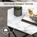 HOMCOM Modern Coffee Table