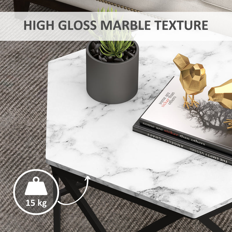 HOMCOM Modern Coffee Table