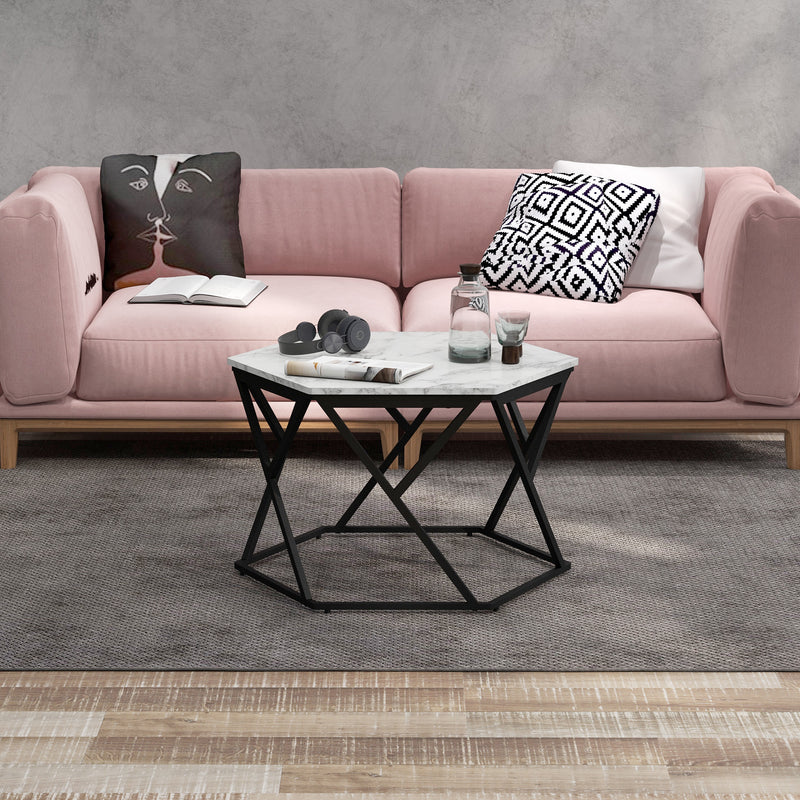 HOMCOM Modern Coffee Table