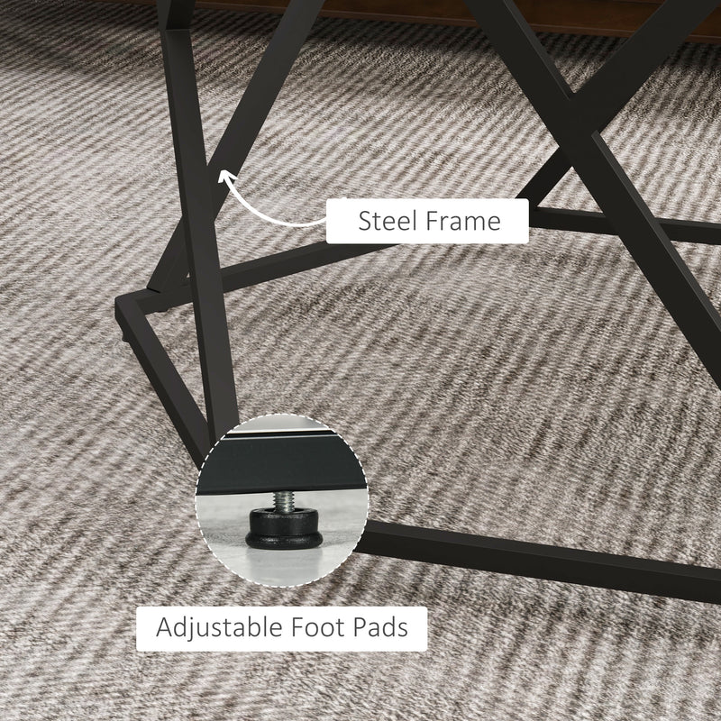 HOMCOM Modern Coffee Table