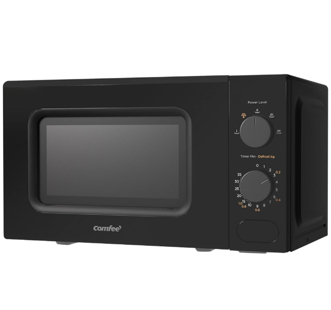 COMFEE 700W 20L Countertop Microwave Oven With Dual Knob