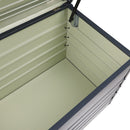 Garden Sanctuary Steel Garden Lockable Storage Box for Tools