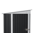 Breeins 4x6 FT Metal Pent Roof Garden Tool Storage Shed