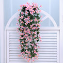 Lifeideas Wall Hanging Faux Violet Garland