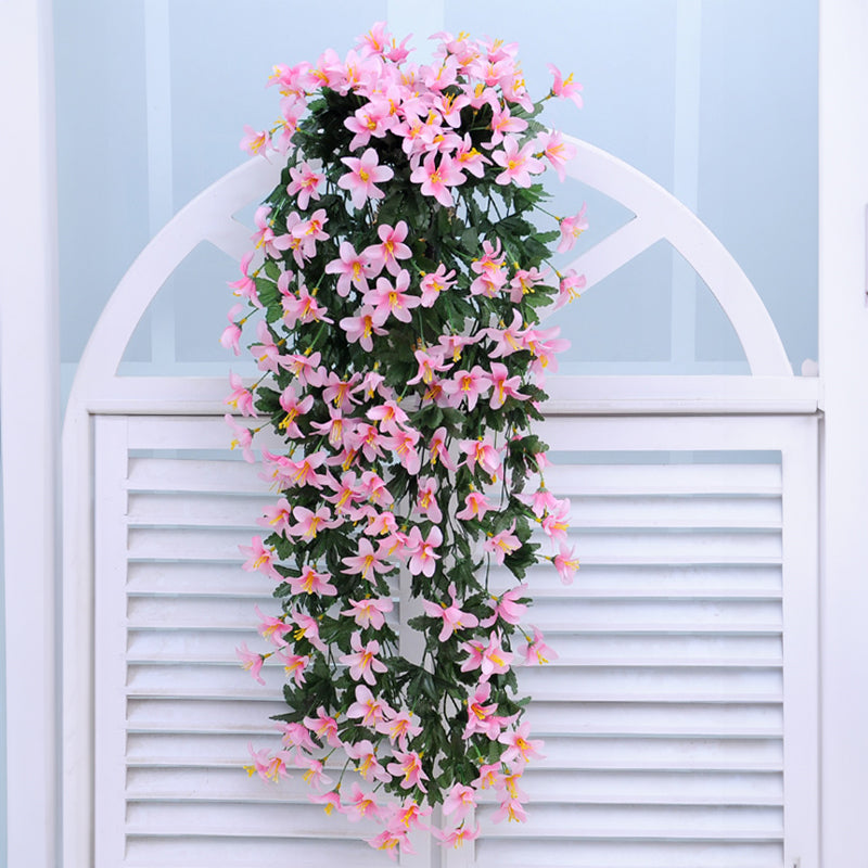 Lifeideas Wall Hanging Faux Violet Garland