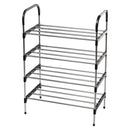 Livingandhome 4-Tier Stackable Shoe Rack Organizer