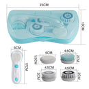 Livingandhome 4 in 1 Electric Facial Cleansing Brush