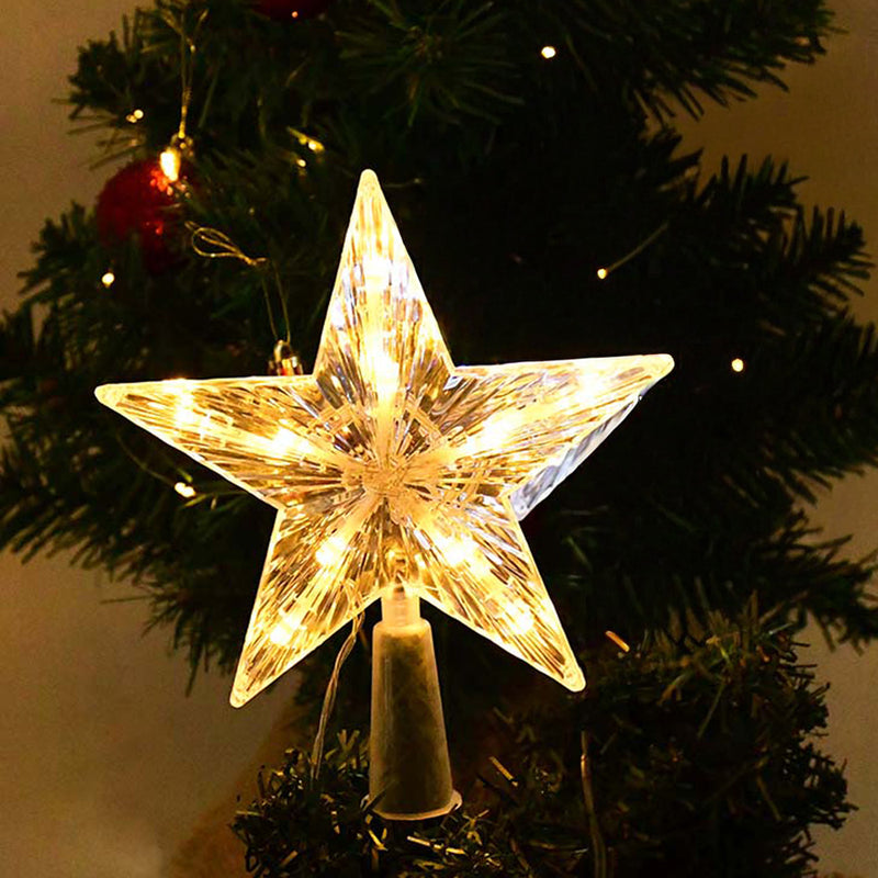 Lifeideas LED Christmas Star Tree Topper
