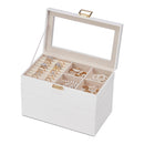 Sheonly 4-Tier Jewellery Storage Box with Transparent Lid
