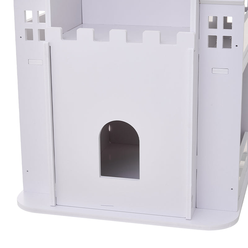Kidkid 3-Tier Castle Kids Rotating Bookshelf