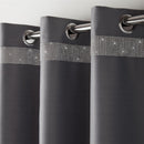 Palace Diamante Ring Top Blackout Curtains
