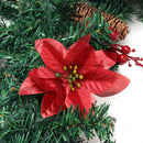 Lifeideas 2.7m LED Light String Berry Ball Flower Garland Christmas Decor