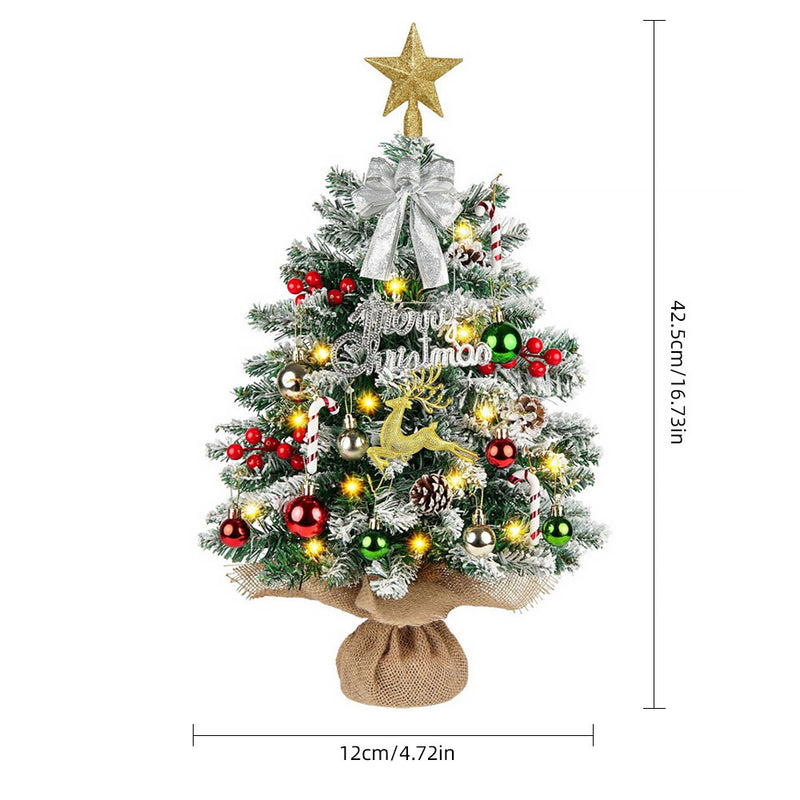 Lifeideas Mini Pine Christmas Tree for Holiday Decoration