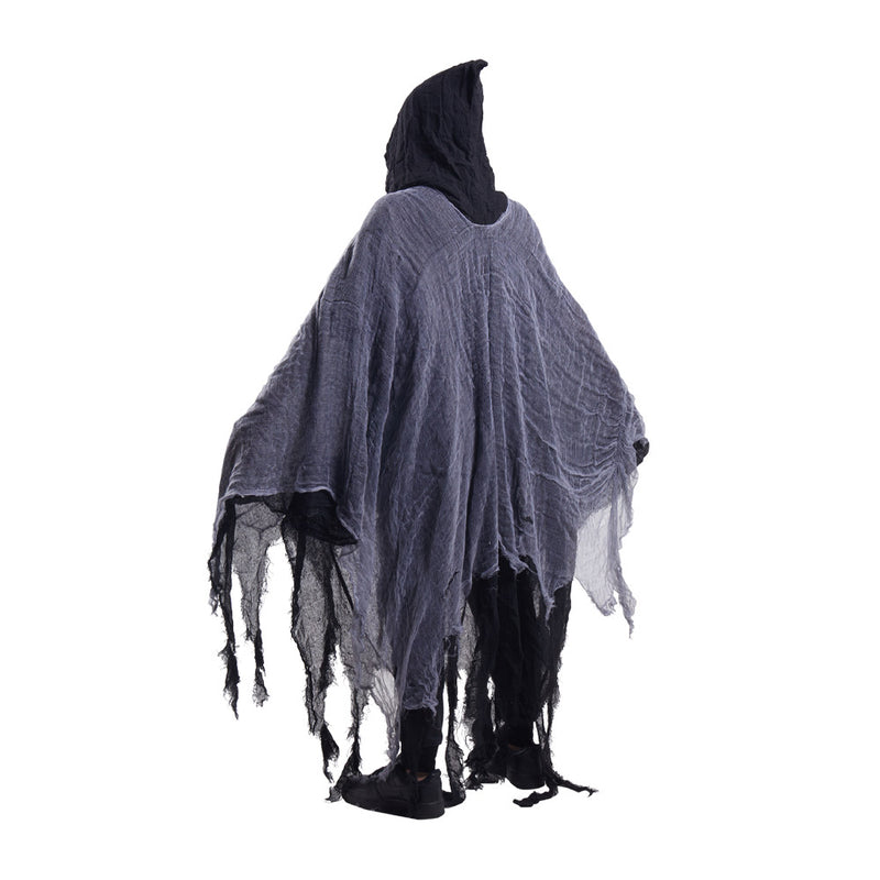 Spooky Skeleton Cloak Halloween Outfit