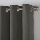 Linen Look Ring Top Blackout Curtains
