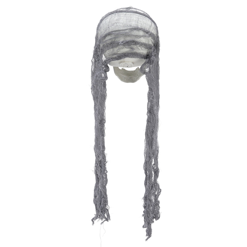 Halloween Hanging Skull with Glowing Eyes
