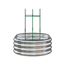 Breeins Galvanized Steel Raised Garden Bed