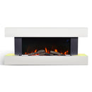 Contemporary Wall Mounted/Freestanding Fireplace Mantel for Living Room