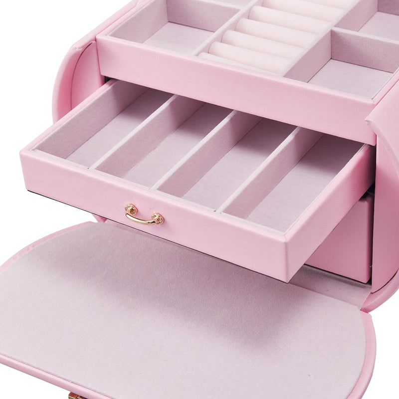 Sheonly Stylish Jewellery Box with Handle