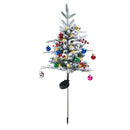 Lifeideas Set Of 2 Outdoor Solar-Powered Christmas Trees With Lights