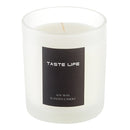 Lifeideas Handmade Soy Wax Scented Candle in Frosted Glass Jar