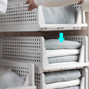 Lifeideas Foldable Stackable Drawer Storage Basket