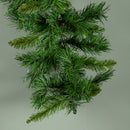 2.7m (9ft) Plain Green Kateson Fir Christmas Garland With 180 Tips