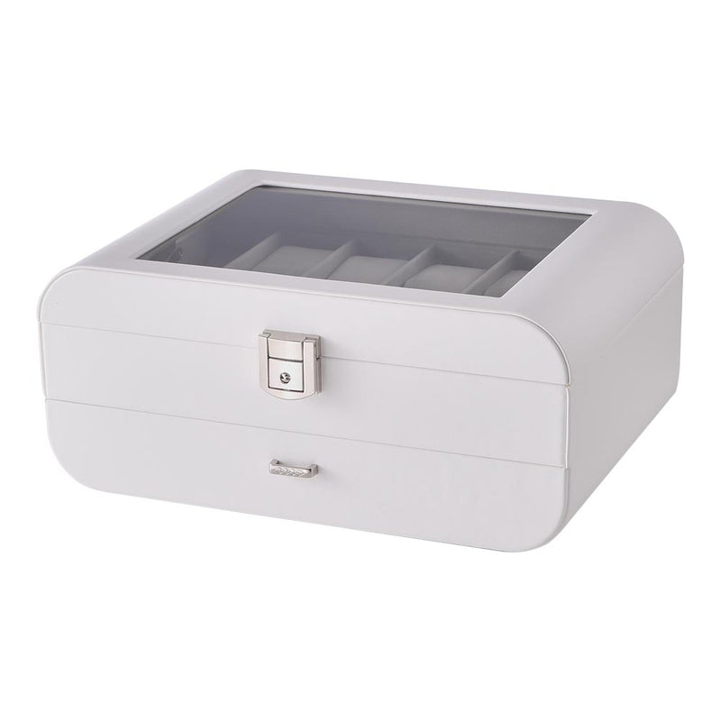 Sheonly Stylish Jewellery Storage Box with Watch Slots
