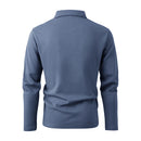 Cotton Long Sleeve Polo T-Shirt