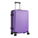 Livingandhome Lightweight Hardside Travel Suitcase with Spinner Wheels