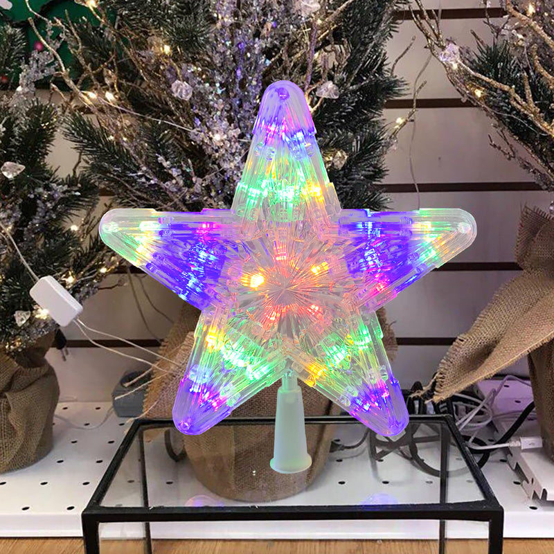Lifeideas Christmas LED Star Tree Topper