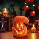 Pumpkin Lantern With Warm LED Lights
