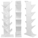 Livingandhome Tree-Shaped Multi-tier Book Storage Shelf