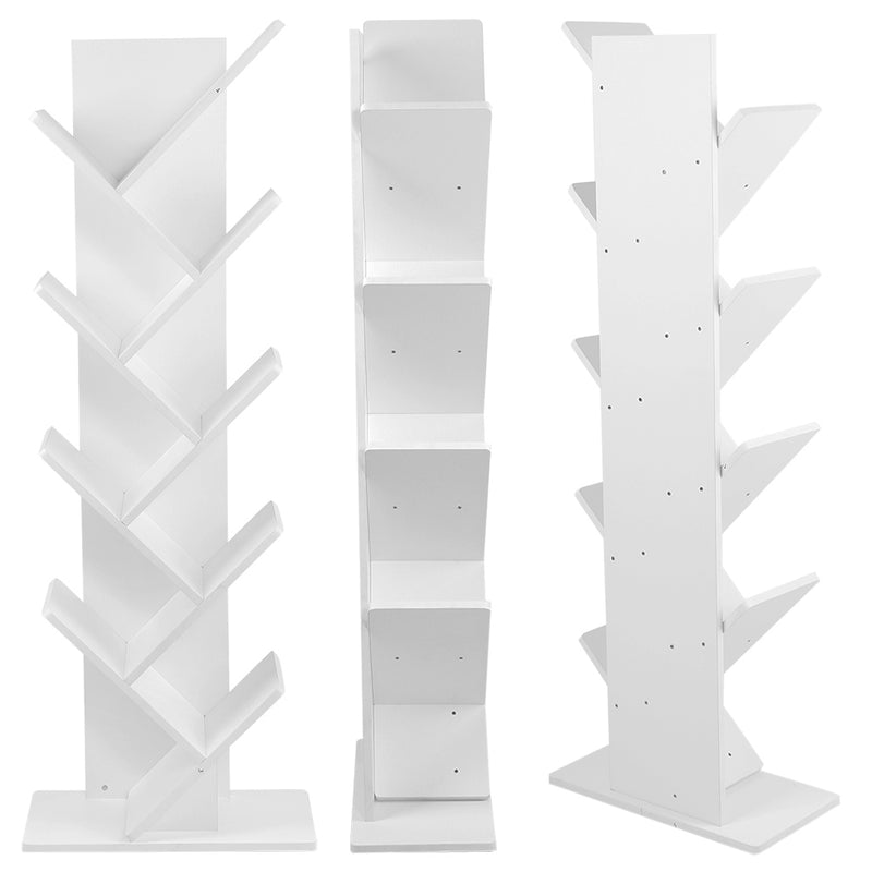 Livingandhome Tree-Shaped Multi-tier Book Storage Shelf